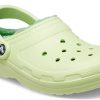 Crocs Classic Lined Unisex Blue Sandals 203591-335