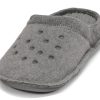 Crocs Classic Slipper Casual Thicken Stay Warm Shoe Unisex Gray 203600-00Q