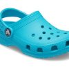 Crocs Classic Small Crocs Outdoor Beach Sports Big Boys Blue Sandals 204536-4SL