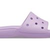 Crocs Classic Soft Sole Cozy Sports Slippers Unisex Purple 206121-5PR