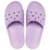 Crocs Classic Soft Sole Cozy Sports Slippers Unisex Purple 206121-5PR