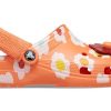 Crocs Classic Terry Cloth Clogs “Orange” 208892-84A