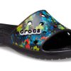 Crocs Classic Tie-Dye Graphic Slide “Black” 206520-988