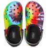 Crocs Classic Tie Dye Stay Warm Cozy Crocs Sports Slippers Unisex Purple Red 206341-988