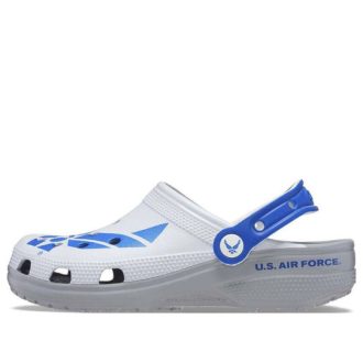 Crocs Classic US Air Force Clogs “White Blue Grey” 207752