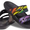 Crocs Classic Wear-Resistant Non-Slip Sports Slippers Unisex Black 207346-0C4