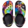 Crocs Colorful Crocs Beach Unisex Multi-Color Black Sandals 207556-0C4