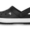 Crocs Crocband Beach Sandals Unisex Black White 11989-060 Crocs Crocband Beach Sandals Unisex Black White 11989-060