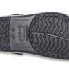 Crocs Crocband Bold Logo Clog Black Unisex Sandals 206021-02G