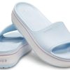 Crocs Crocband Light Cozy Sports Slippers Unisex Blue 205631-4JR