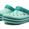 Crocs Crocband Lightweight Wear-Resistant Unisex Mint Green Sandals 11016-3R6 Crocs Crocband Lightweight Wear-Resistant Unisex Mint Green Sandals 11016-3R6