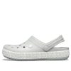 Crocs Crocband Logo Mania Beach Gray Sandals 205914-00J