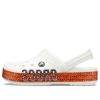 Crocs Crocband Logo Motion Clog Unisex White Orange Sandals “White Orange” 206381-127 Crocs Crocband Logo Motion Clog Unisex White Orange Sandals “White Orange” 206381-127