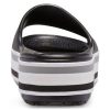 Crocs Crocband Platform Slides “Black Grey White” 205693-001