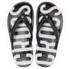 Crocs Crocband Printed Flip Flip-Flops Black White 205943-066