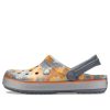 Crocs Crocband Printed Sandals Black Orange Camouflage “Black Orange” 205834-02Q