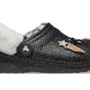 Crocs Disco Classic Lined Disco Glitter Clogs “Black White” 208075-0ZS