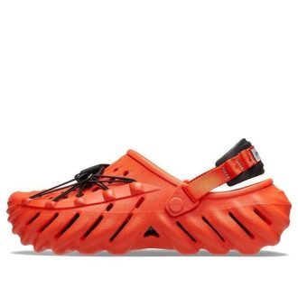 Crocs Echo Reflective Clogs “Orange Black” 210004-84J