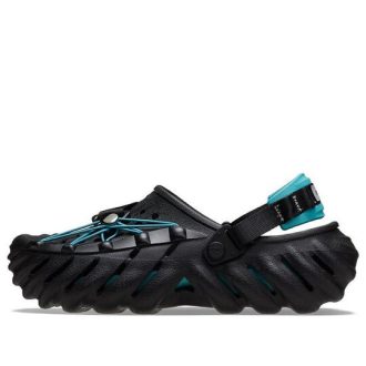 Crocs Echo Reflective Laces Clog “Black Teal” 210004-001