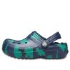 Crocs (GS) Baya Graphic Clogs “Blue Green” 204817-41D