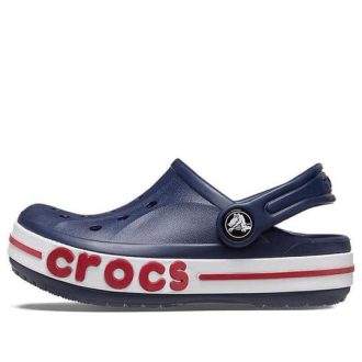 Crocs (GS) Bayaband Clog “Navy White Red” 207019-410