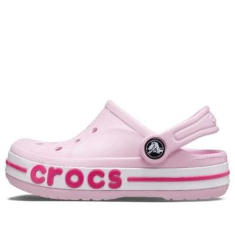 Crocs (GS) Bayaband Clog “Pink White” 207019-6TG