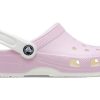 Crocs (GS) Classic All-Terrain Clogs “Pink White” 209158-6S0