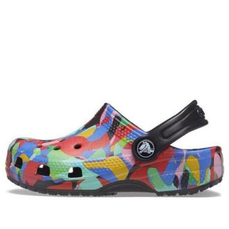 Crocs (GS) Classic Bubble Block Clogs “Multi-Color” 207320-0C4