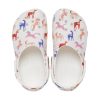 Crocs (GS) Classic Character Print Clog K “White Red Blue” 209695-9CD
