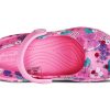 Crocs (GS) Classic Charm Mary Jane Sandals “Pink Purple” 206364-669