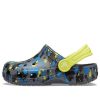 Crocs (GS) Classic Classic Printed Clogs “Charcoal Citrus Croslite” 205813-00T