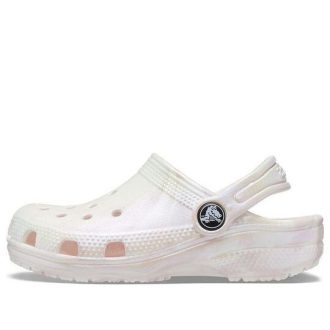 Crocs (GS) Classic Clogs “Marble White Pink” 207364-6PS