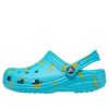 Crocs (GS) Classic Food Print Clogs “Digital Aqua” 207150-4SL