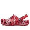 Crocs (GS) Classic Holiday Sweater Clogs “Red White” 209221-90H