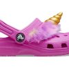 Crocs (GS) Classic I AM Unicorn Clog “Fuchsia Gold” 209081-6UB
