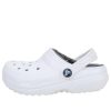Crocs (GS) Classic Lined Clog “White” 207010-10M