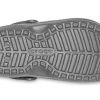 Crocs (GS) Classic Lined Clogs “Slate Grey Smoke” 203506-0EX