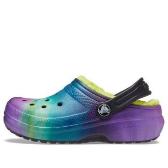 Crocs (GS) Classic Lined Out of the World Clogs “Multi-Color” 207322-0GU