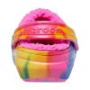 Crocs (GS) Classic Lined TieDye Graphic Clogs “Blue Pink” 206683-6RW