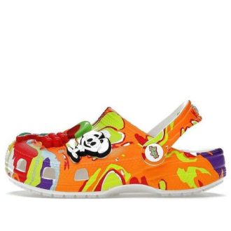 Crocs (GS) Classic Trix Clogs “Orange Multi” 207926-94S