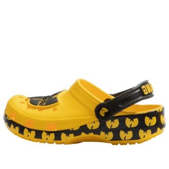 Crocs (GS) Classic Wu-Tang Clan Clogs “Yellow Black” 207742-731