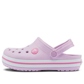 Crocs (GS) Crocband Clog “Pink White” 207006-6GD