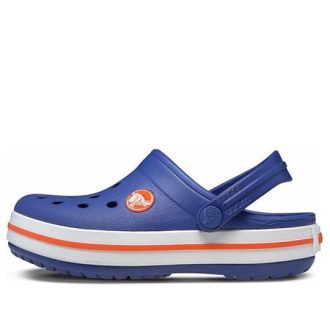 Crocs (GS) Crocband Clogs “Blue White” 204537-405