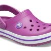 Crocs (GS) Crocband Clogs “Purple White” 204537-54R