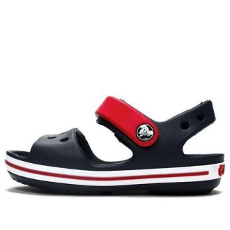 Crocs (GS) Crocband Sandals “Navy Red” 12856-485