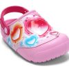 Crocs (GS) Fun Lab Heart Lights Clogs “Pink Blue” 205648-6I2