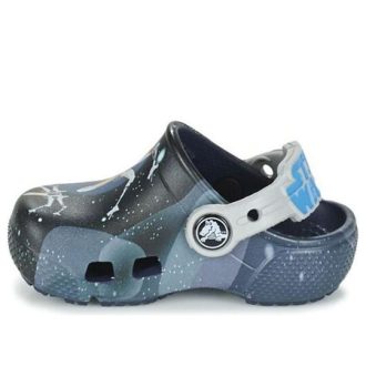 Crocs (GS) FunLab Star Wars Classic Clogs “Black Blue” 204115-410