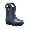 Crocs (GS) Handle It Rain Boots “Navy” 12803-410