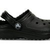 Crocs (GS) Lined Clog Outdoor Sandals “Black” 207009-060