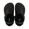 Crocs (GS) Lined Clog Outdoor Sandals “Black” 207009-060
